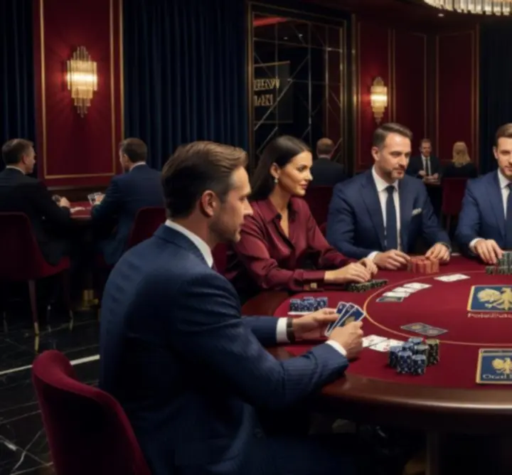 Wieczór pokerowy dla zespołów w eleganckiej oprawie